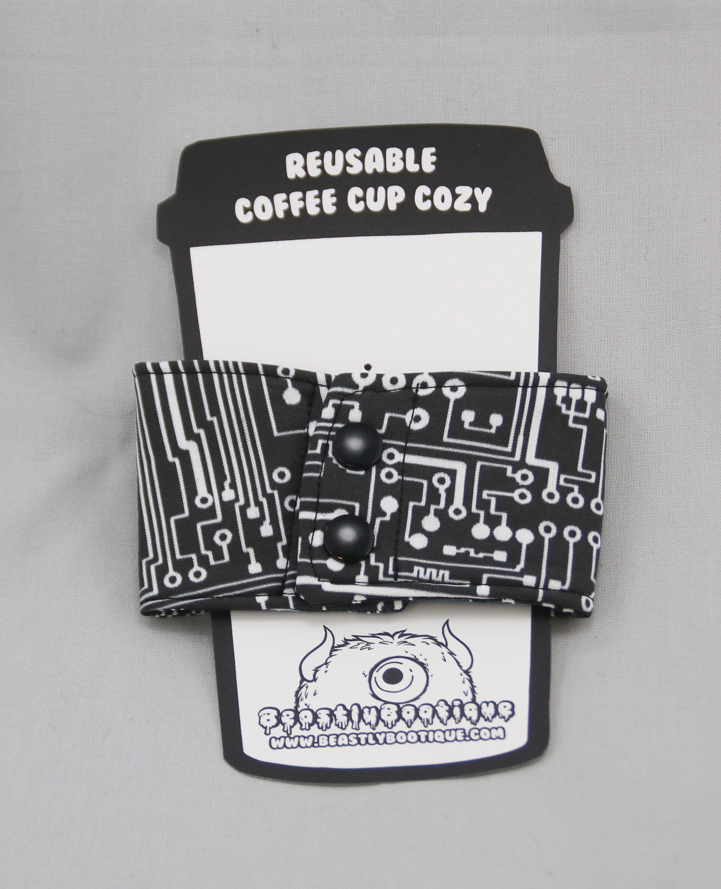 Circuits Coffee Cup Cozy