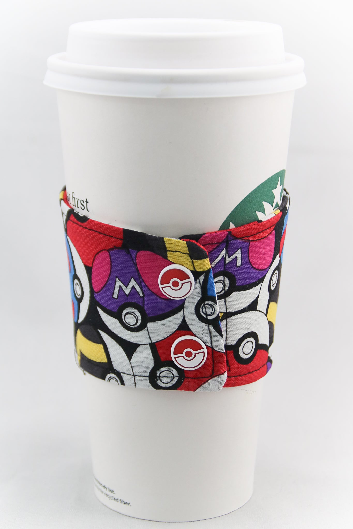 Monster Ball Coffee Cup Cozy