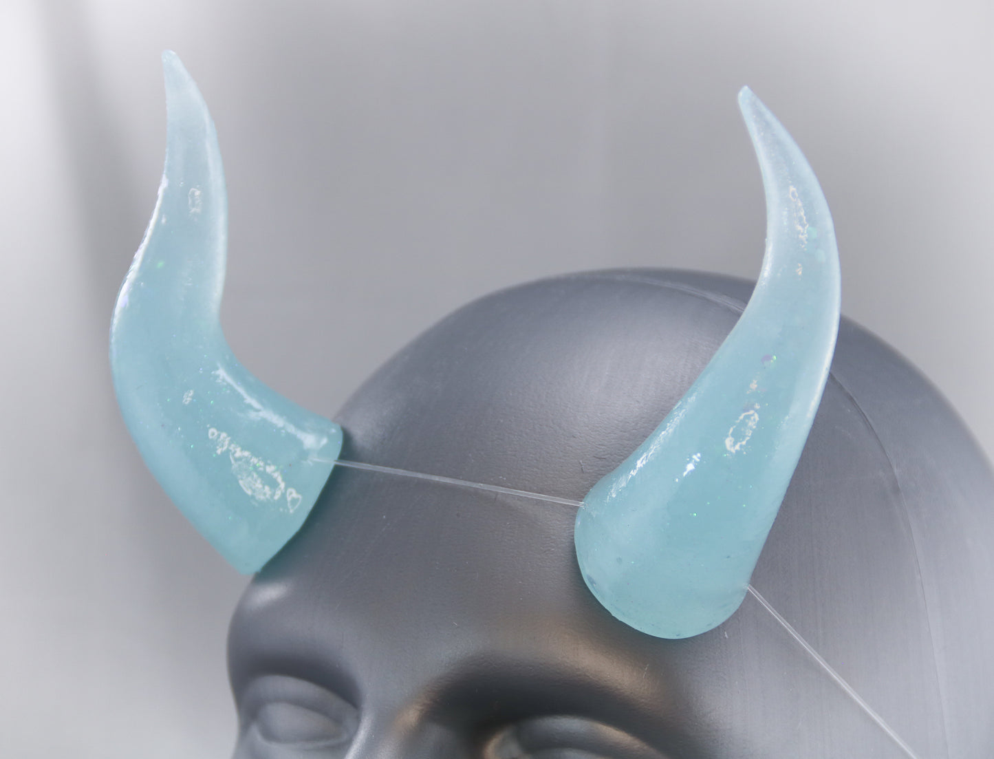 [Pre-Order] Pastel Blue Specialty Color Cast Resin Horns