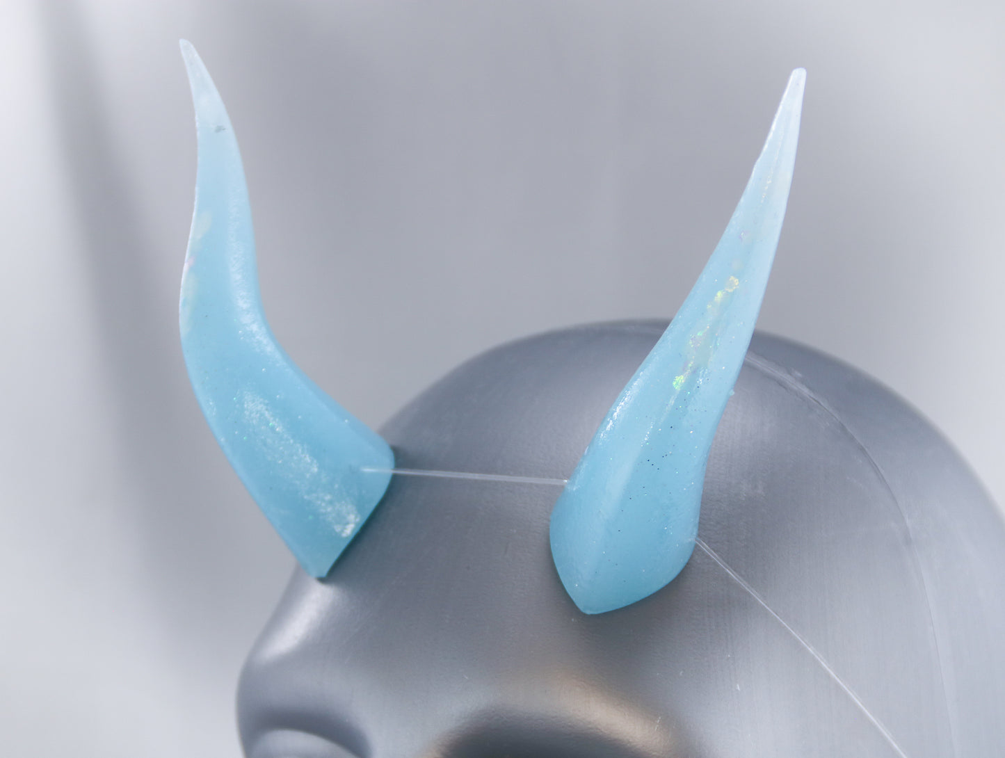 [Pre-Order] Pastel Blue Specialty Color Cast Resin Horns