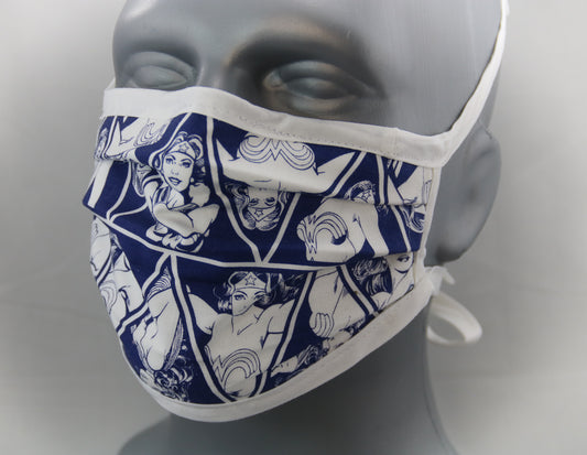 Amazon Warrior Tie-Back Fashion Face Mask