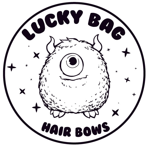 Lucky Packs - Handmade Fabric Hair Bows
